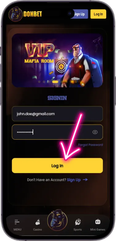 Donbet welcome bonus